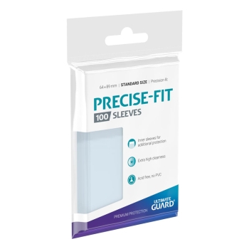 Ultimate Guard Precise-Fit Sleeves Standardgröße Transparent (100)